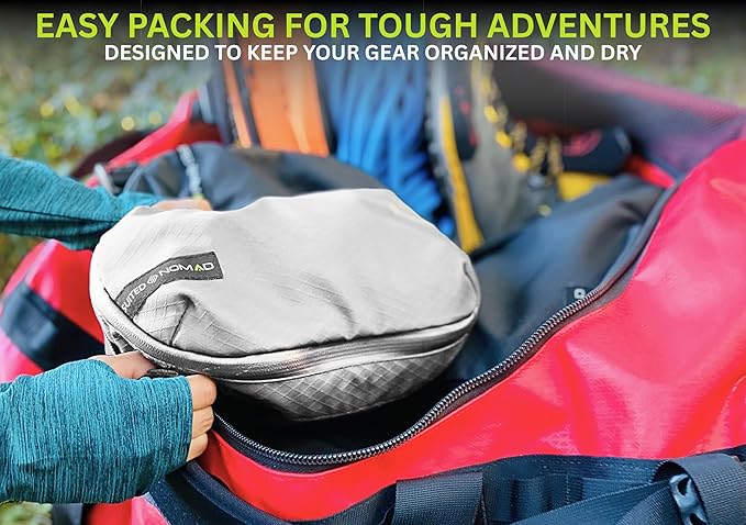 Adventure Travel Packing Cubes, IP65 Water&Dust Proof Organizer Wet Bags
