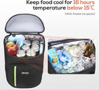 TOURIT Cooler Backpack 30 Cans Lightweight Insulated Backpack Cooler Leak-Proof for Men and Women