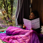 Camping Blanket,Lightweight Puffy Printed Camping Blanket Packable Outdoor Blanket for Camping,Traveling, Stadium, Hiking, Picnics