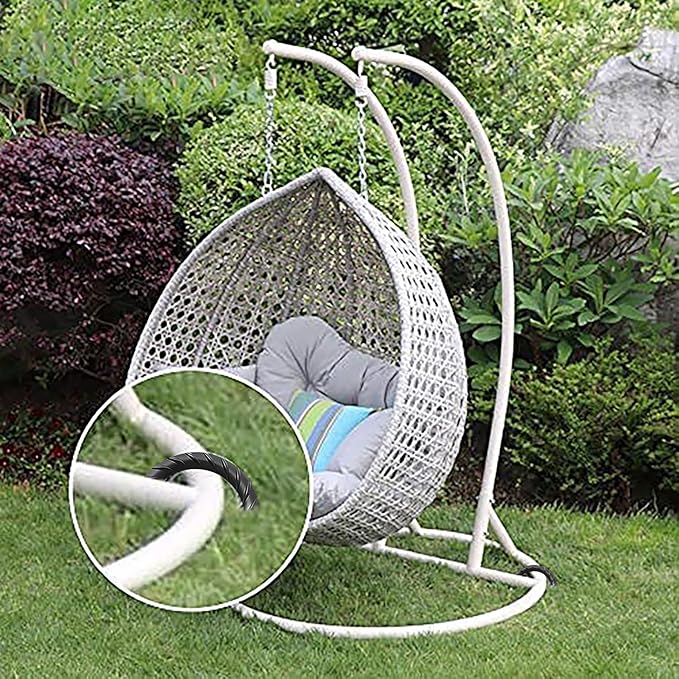 Rebar Stakes 16 inch, Heavy Duty J Hook Ground Stakes, 5/16 inch Curved Steel Tent Stakes Anti Rust Ground Anchors for Chain Link Wire Fencing, Pack of 40, Black