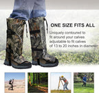 Snake Gaiters Leg Guards, Waterproof Snake Guards, Adjustable Snake Bite Protection for Lower Legs, Snake Chaps for Men&Women