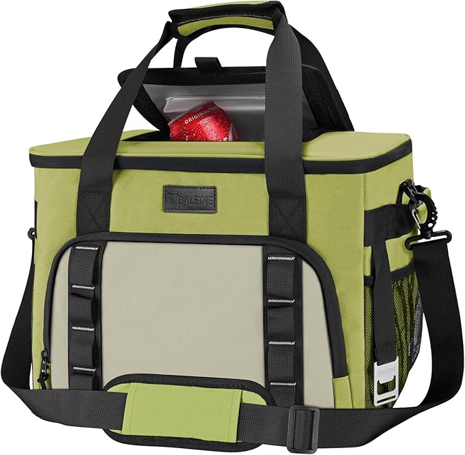 BALEINE Extra Large Soft Cooler Bag, Portable Leakproof Cooler, 40/60 Cans Volume for Beach, Camping, Kayaking, Travel, and Road Trips