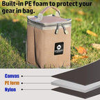 CAMPINGMOON Camping Gear Lantern Storage Case T-8,T-9