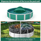 2 packs CACSPS pool pillow 4 * 8ft green, SKU240055
