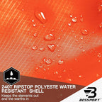 Bessport Mummy Sleeping Bag | 15-45 ℉ Extreme 3-4 Season Sleeping Bag for Adults Cold Weather– Warm and Washable, for Hiking Traveling & Outdoor Activities