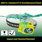 Nightstick XPP-5454G Intrinsically Safe Dual-Light Multi-Function Headlamp, Green