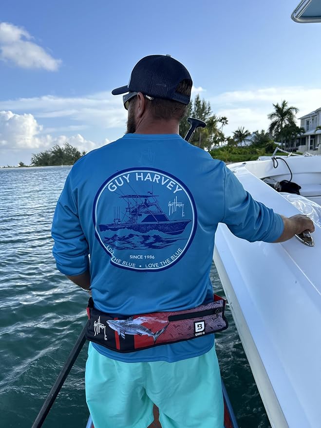 BLUESTORM Cirro 16 Manual Inflatable Belt Pack for Adults | US Coast Guard (USCG) Approved Life Jacket Waist Belt PFD for SUP Paddleboarding, Fishing & Kayaking