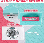 FunWater Inflatable Stand Up Paddle Board 10'/10'6"/11'/11'6" Paddle Board for Adults & Youth, Paddleboards Inflatable with Premium SUP Accessories, Wide Stable, Non-Slip Comfort Deck