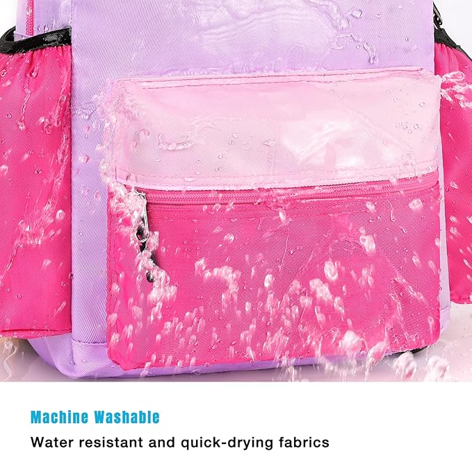 STEAMEDBUN Toddler Backpack for Girls 2-4: Kids Backpack Boys Girls - Preschool Kindergarten Daycare Backpacks - 12 inch