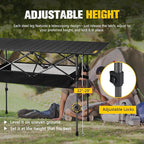 BUNKER INDUST Folding Camping Table, Outdoor Portable Roll-Top Aluminum Table with Carry Bag for Picnic,Beach,BBQ,Backyards, Adjustable Height