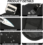 Anti Theft Crossbody Travel Bags for Women Men Cross Body Slim Sling Handbags with S Hook Antitheft