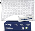 BLISSY Adjustable Memory Foam Pillow with Cooling Technology (Queen Size) - Oeko-TEX & CertiPUR-US