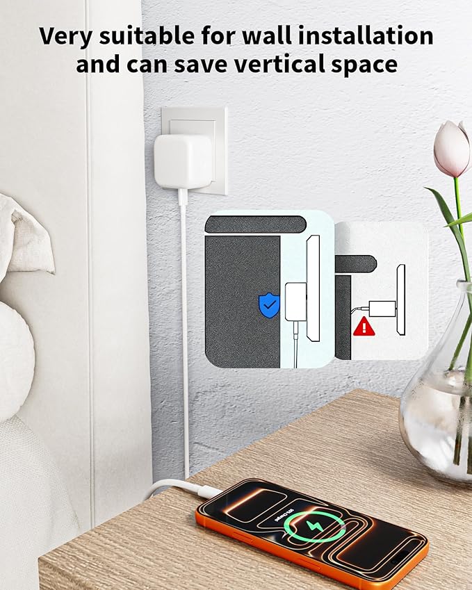 2 Pack USB-C Wall Charger,40W dynamic iPhone Fast Charger Block Foldable Type C Cube Box Power Adapter Plug with 60W Max Fast Charging for iPhone 17 Pro Max/17 Air/16/15/14/13/12/Pro/Max/11/XR/XS/iPad
