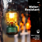 LED Camping Lantern, Water Resistant Emergency Light for Power Outage, Hurricane, Hiking