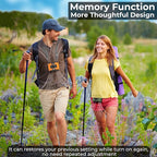 Portable Waist Fan, 20000mAh Battery Operated, Clip On Belt & Rechargeable, 10 Speeds 16000RPM Strong Airflow, Max 40H Working Time, Personal Shirt Fan for Outdoor Jobsite Camping Travel