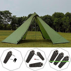 Longeek 2-4 Person Camping Tent 4 Seasons Backpacking Ultralight Easy Up Hot Teepee