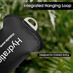 GYGYL Soft Flask, TPU Collapsible Soft Water Bottle for Hydration Pack, Running Vest, Leak-Proof Folding Water Bottle for Hiking Cycling Climbing Jogging-250ml Black