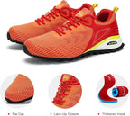 Kricely Men's Trail Running Shoes Non Slip Hiking Shoes Tennis Shoes Fashion Sneakers Workout Footwear
