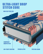 Inflatable Stand Up Paddle Board with SUP Accessories, Anti-Slip EVA Deck, 11'*33" Inflatable Paddle Boards for Adults & Youth of All Skill Levels