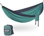 ENO DoubleNest Hammock - Lightweight, Portable, 1 to 2 Person Hammock - for Camping, Hiking, Backpacking, Travel, a Festival, or The Beach - Optical Illusion/Charcoal