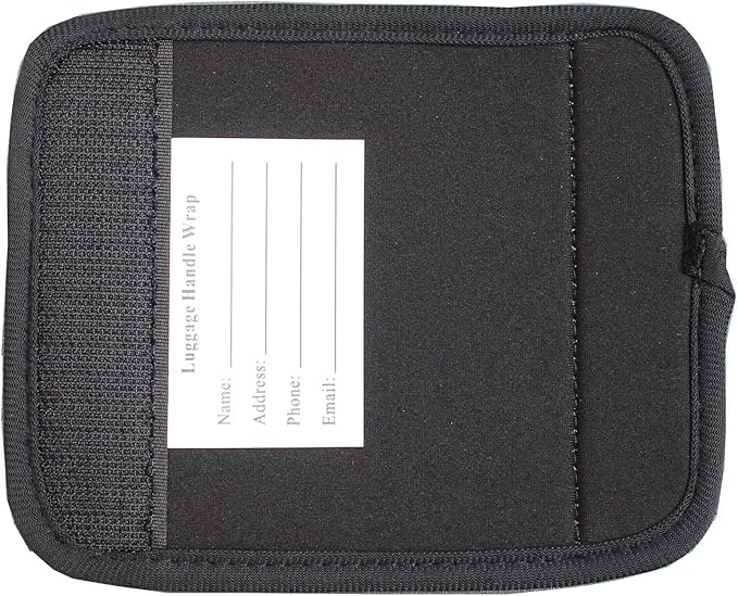 Luggage Tags for Suitcases-Suitcase Tags Identifiers Bulk Luggage Handle Wrap Luggage Tag/Identifiers/Marker Travel Accessories for Flying Airplane(Rainbow)