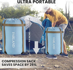 FARLAND Sleeping Bags 30℉ for Adults Teens Kids with Compression Sack Portable and Lightweight for 3-4 Season Camping, Hiking,Waterproof, Backpacking and Outdoors