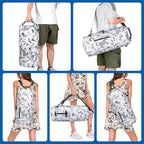 30L Waterproof Dry Bag with 20L Detachable Cooler, Dry Bag Cooler Backpack with Phone Pocket and Bottle Pouch, Suitable for Kayaking, Boating, Camping and Water Activities