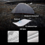 Naturehike Cloud-Up 2 Person Tent Lightweight Backpacking Tent with Footprint - Free Standing Ultralight Camping Hiking Backpack Tents Two Person Tent