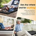 CYMULA Camping Cot Mattress 2in Memory Foam Sleeping Pad,Soft Warm Non-Slip Camping Mattress Topper with Retaining for Adults,Portable Roll up Pad for Travel(75 x30)（only Mattress）