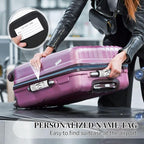 2 Pack Get Naked Plain Bathroom Decor Luggage Handle Wraps Suitcase Tags Identifiers for Travel Accessories