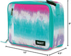 PackIt Freezable Classic Lunch Box, Tie Dye Sorbet, Built with EcoFreeze Technology, Collapsible, Reusable, Zip Closure With Zip Front Pocket and Buckle Handle, Designed for Lunches