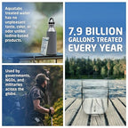 Aquatabs 49mg Water Purification Tablets (50 Pack). Water Filtration System for Hiking, Backpacking, Camping, Emergencies, Survival, and Home-Use. Easy to Use Treatment and Disinfection.