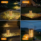 Solar Lantern Outdoor Lamp Waterproof Decorations Garden Decor, Christmas Birthday Gifts for Women, Mom, Grandma Decorative Garden, Yard, Patio, Lawn, Porch - Dragonfly