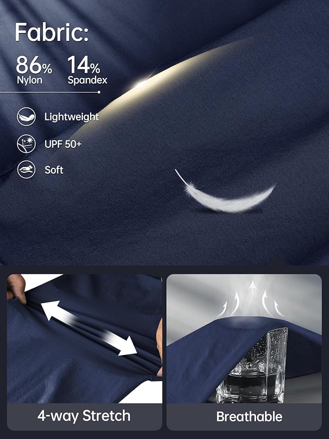 FREE SOLDIER Men's Outdoor Cargo Hiking Pants with Belt Lightweight Waterproof Quick Dry Tactical Pants Nylon Spandex