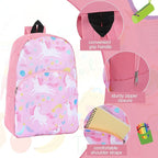 12 Pack School Backpack Bulk 15'', Assorted Printed Bookbags for Boys Girls, Donations Supplies (Fun)
