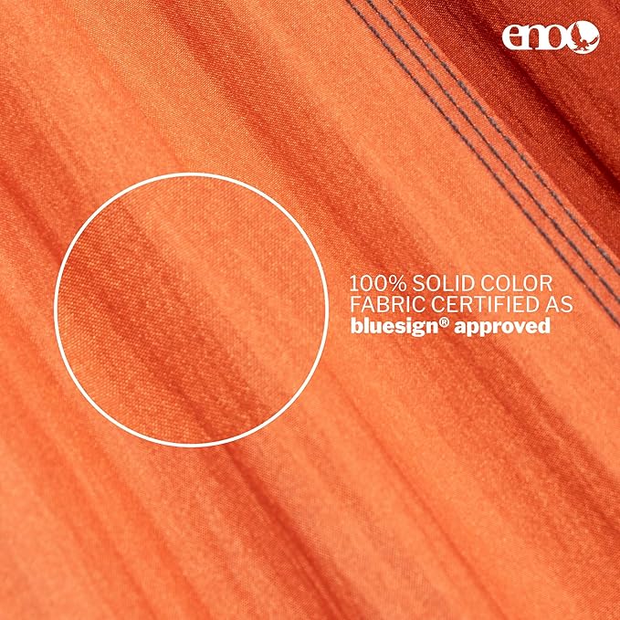 ENO DoubleNest Hammock - Lightweight, Portable, 1 to 2 Person Hammock - for Camping, Hiking, Backpacking, Travel, a Festival, or The Beach - Canyon/Coral