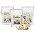 Numanna Grab-n-Go Buckets 240 Servings, 36 lbs Freeze-Dried Premade Meals | 25+ Year Shelf Life | Non-Perishable, Ready-to-Eat Breakfast & Dinner Everyday Meals | Emergency Food Kit | Made in USA Pack of 3