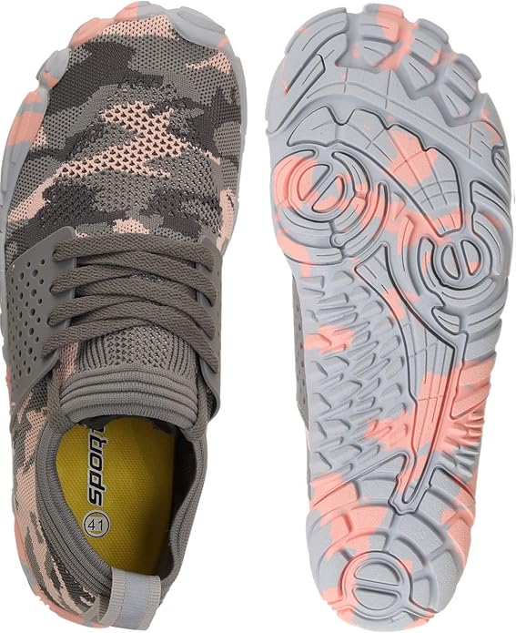 Joomra Women's Trail Running Barefoot Shoes | Wide Toe Box Minimalist Sneakers | Zero Drop