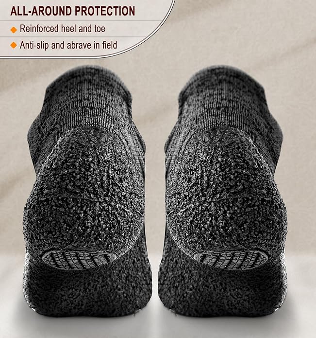 BULLIANT Men Slipper Socks,Grip Socks Hiking Water Shoes Barefoot Shoes for Outdoor Walking Exercises
