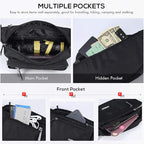 CXWMZY Fanny Packs For Women & Men Waist Pack Hip Bum Bag with Multi-Pockets Large Capacity Waterproof Casual Bum Bag for Disney Traveling Casual Cycling Running Hiking