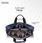 HAMMONDS FLYCATCHER Genuine Leather Laptop Bag for Men, Padded 15.6" Laptop Sleeve, Leather Messenger Bag for Men Briefcases