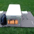 Clostnature Tent Footprint - Waterproof Camping Tarp, Heavy Duty Tent Floor Saver, Ultralight Ground Sheet Mat for Hiking, Backpacking, Hammock, Beach - Storage Bag Included