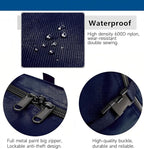 Large Duffel Bag, Waterproof Carry on Weekend Overnight Storage Bag over Luggage for Airline, Travel, Camping, Moving