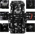 Hiking Backpack for Men 70L/100L Camping Backpack Military Rucksack Molle 3 Days Assault Pack for Climbing