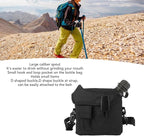 Outdoor Water Canteen, 1.5L Large Capacity Outdoor Water Bottle Handheld Portable Flat Camping with D Shaped Buckle & Adjustable Strap Buckle for Camping, Backpacking, Hiking