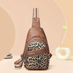 Sling Bag Crossbody Bags for Women Small Cross Body Bag Fanny Packs Chest Sling Purse for Daily Travel Leisure Sport