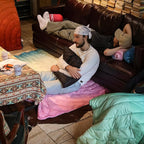 Camping Blanket,Lightweight Puffy Printed Camping Blanket Packable Outdoor Blanket for Camping,Traveling, Stadium, Hiking, Picnics