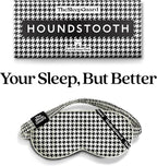 Pure Silk Sleep Mask [100% 6A Mulberry Silk, 22 Momme] Light Blocking Travel Essentials. Eye Masks for Sleeping. Black Oeko-Tex Blindfold. Eye Covers for Men & Women