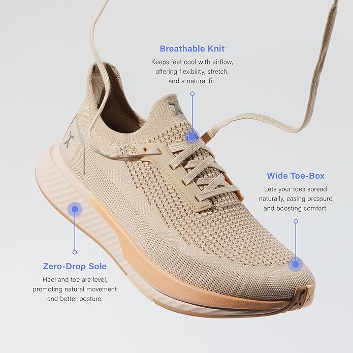 FLUX FOOTWEAR Adapt Runners for Women and Mens Barefoot Minimalist Shoes – Wide Toe Box, Zero Drop Sole, Lightweight & Flexible, Perfect for Walking, Running and Everyday Comfort