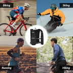 Running Vest for Women Men, Adjustable Chest Straps Running Hydration Vest with 1.5L Water Bladder, Lightweight Breathable Reflective Hydration Pack for Marathon, Trail, Hiking, Cycling